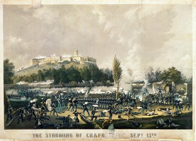 The Storming of Chapultepec, 13th September 1847 by American School